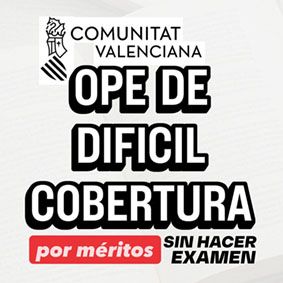 ope dificil cobertura en la comunidad valenciana para médicos en 2025